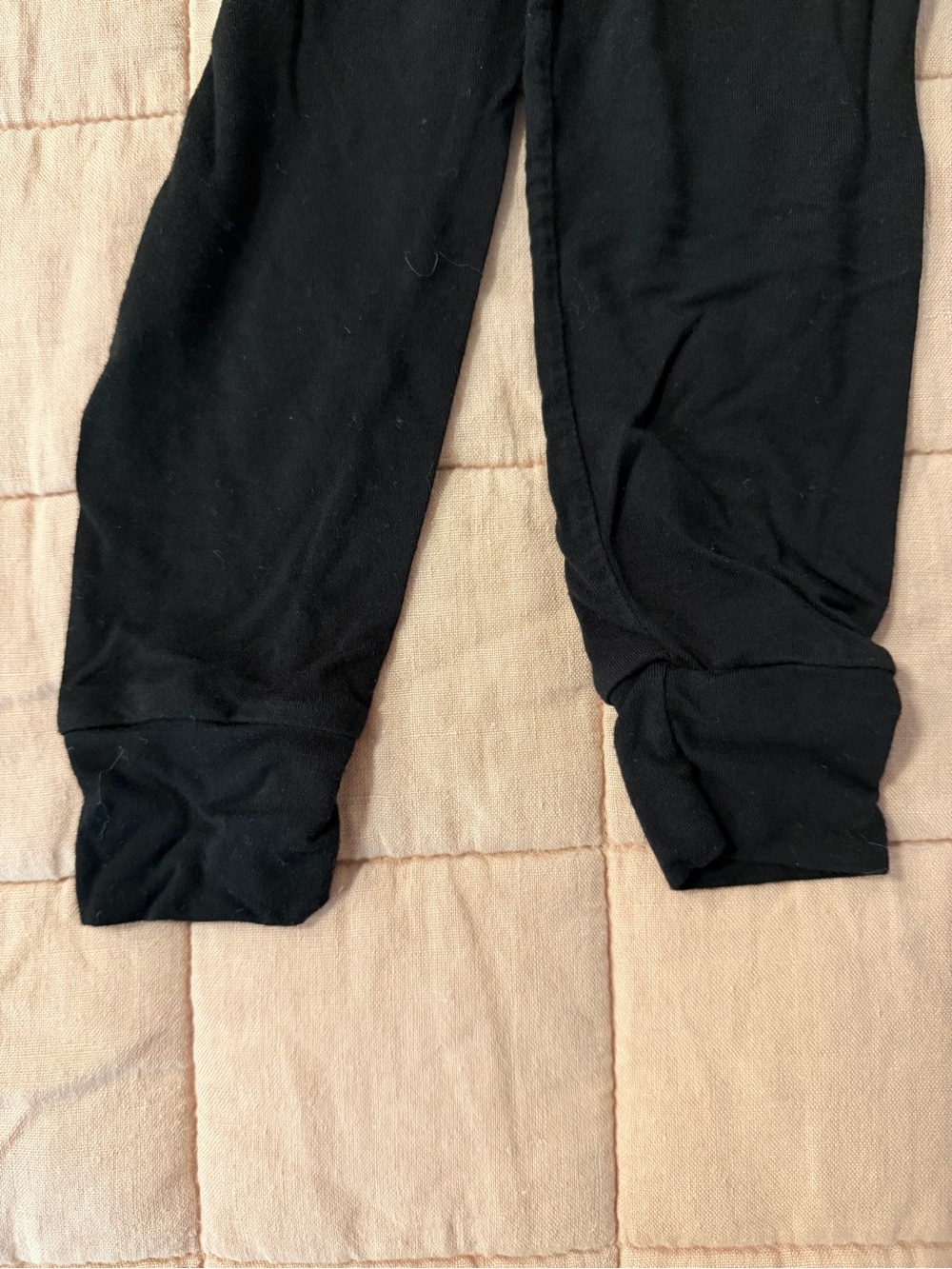 Little Sleepies Black Bamboo Viscose Leggings - Picture 3 of 4
